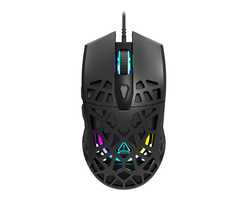 Canyon Gaming Mouse GM-20 Puncher RGB 7 Buttons Black