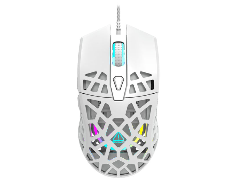 Canyon Gaming Mouse GM-20 Puncher RGB 7 Buttons White