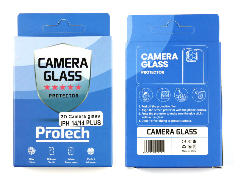 For iPhone 14, 14 Plus Camera Lens Tempered Glass
