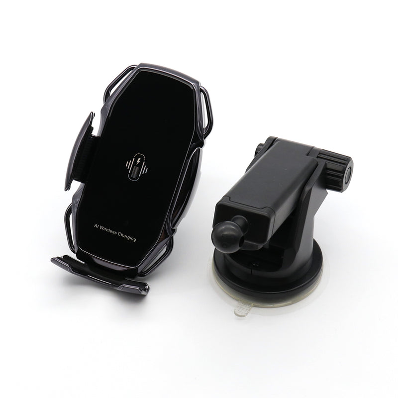 Wireless Car Charger Smart Sensor Black A5