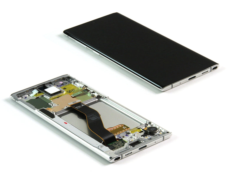 Samsung Galaxy Note 10 N970F Display and Digitizer Complete Aura White