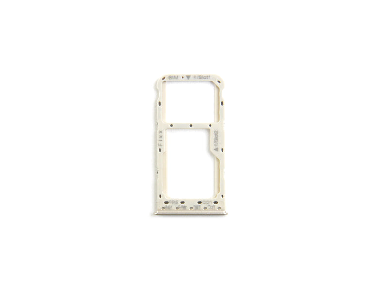 Huawei P Smart Sim And SD Card Holder Gold