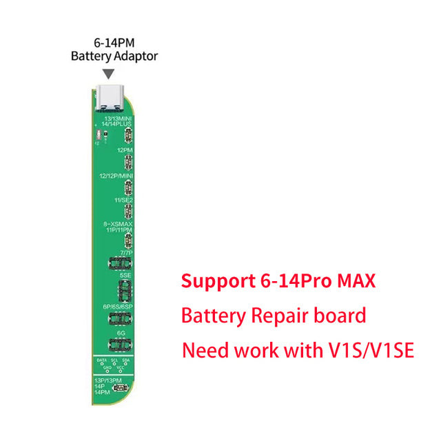 JCID V1S, V1SE Battery Detection Board For iPhone 6 - 14 Series