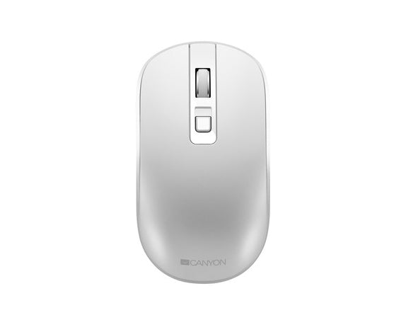 Canyon Wireless Charging Mouse MW-18 Pearl White