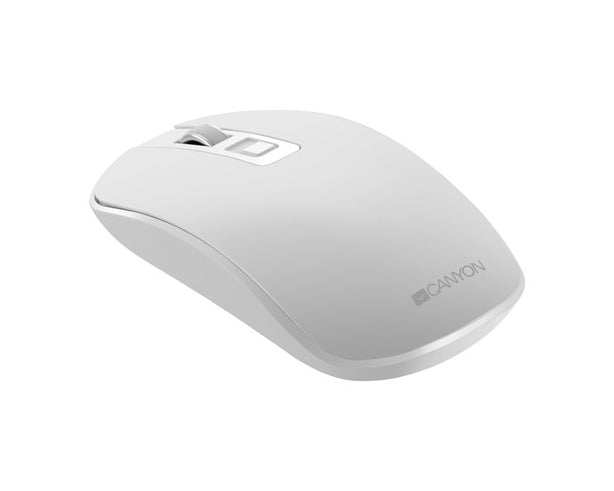 Canyon Wireless Charging Mouse MW-18 Pearl White