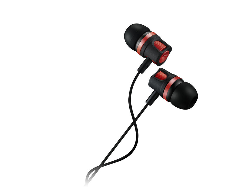 Canyon In-Ear Headset EP-3 Mic 1.2M Red