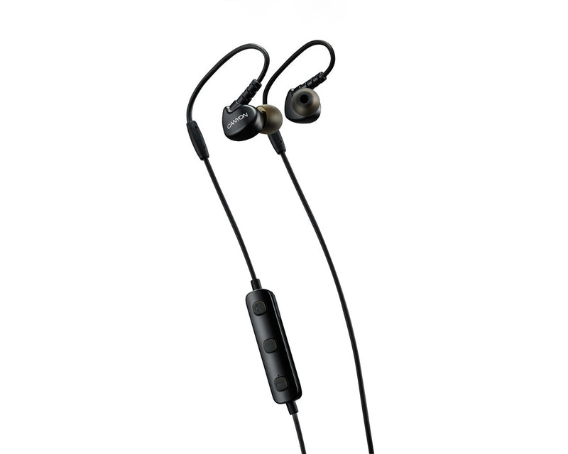Canyon Earphones BTH-1 Wireless Bluetooth Sport Black