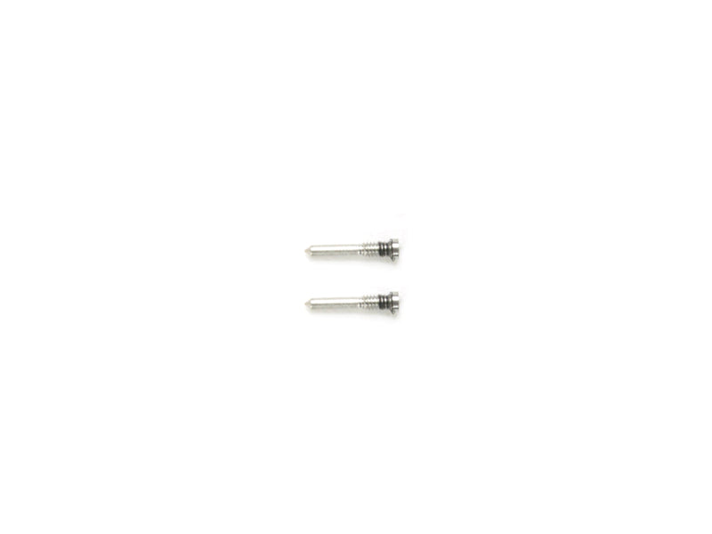 For iPhone X Bottom Screw Set Silver (2pc)