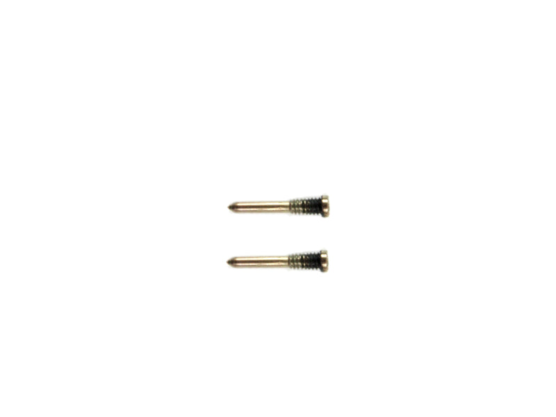 For iPhone X Bottom Screw Set Gold (2pc)