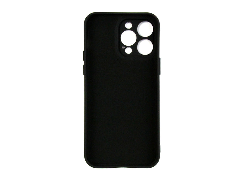 Rixus For iPhone 14 Pro Max Soft TPU Phone Case Black
