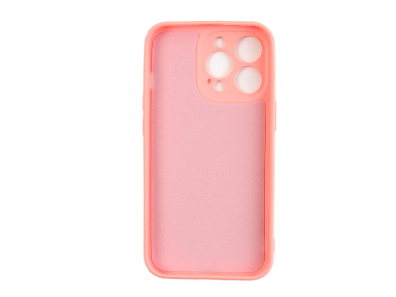 Rixus For iPhone 13 Pro Soft TPU Phone Case Pink