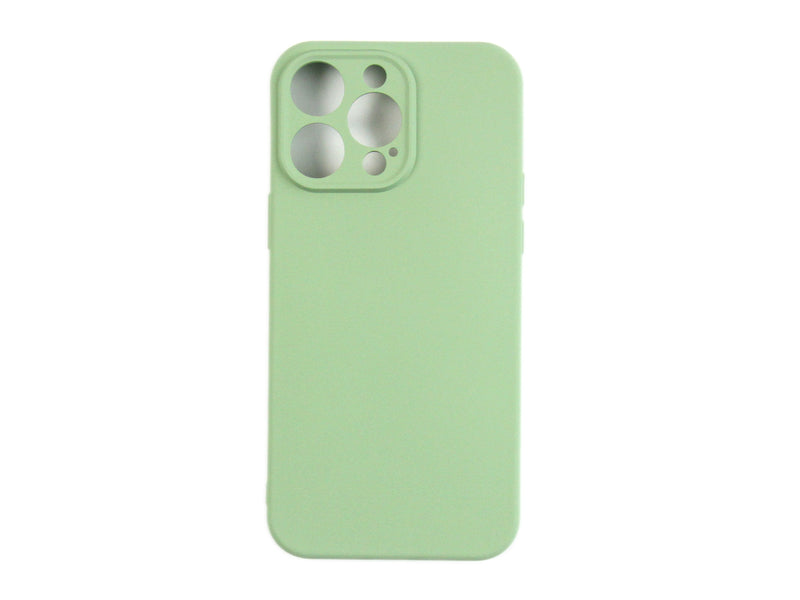 Rixus For iPhone 11 Pro Max Soft TPU Phone Case Matcha