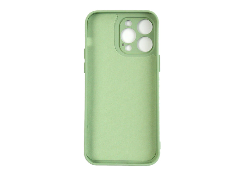 Rixus For iPhone 11 Pro Max Soft TPU Phone Case Matcha