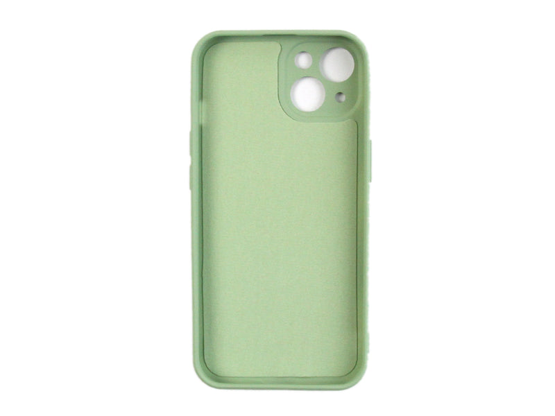 Rixus For iPhone 13 Soft TPU Phone Case Matcha