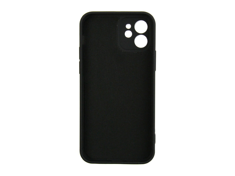 Rixus For iPhone 12 Soft TPU Phone Case Black