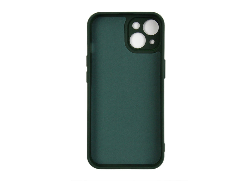 Rixus For iPhone 14 Soft TPU Phone Case Dark Green