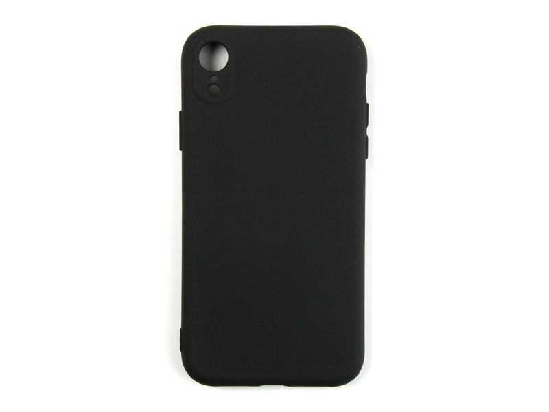 Rixus For iPhone XR Soft TPU Phone Case Black
