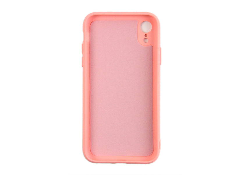 Rixus For iPhone XR Soft TPU Phone Case Pink