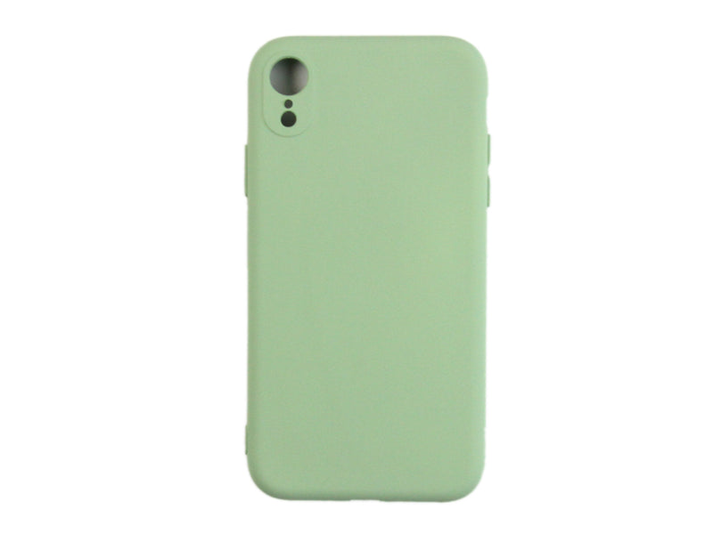 Rixus  For iPhone XR Soft TPU Phone Case Matcha