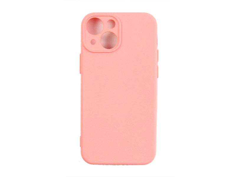 Rixus For iPhone 13 Mini Soft TPU Phone Case Pink
