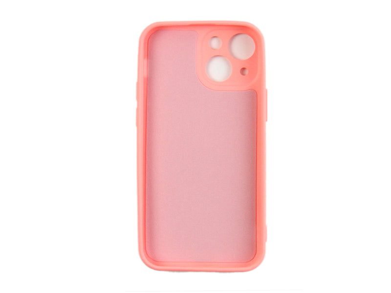 Rixus For iPhone 13 Mini Soft TPU Phone Case Pink