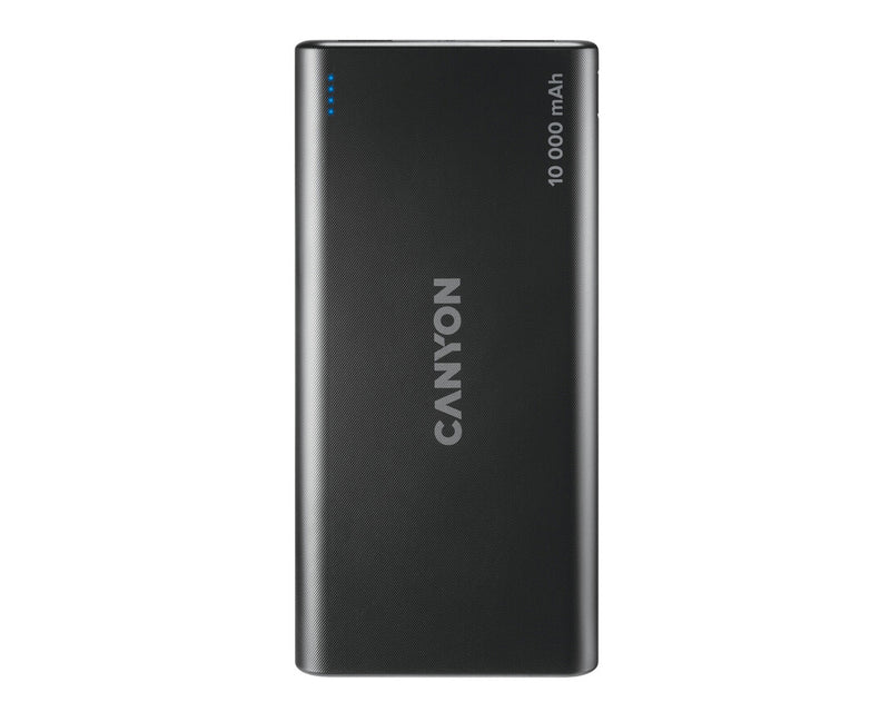 Canyon Powerbank PB-108 USB/USB-C 10.000 mAh Black
