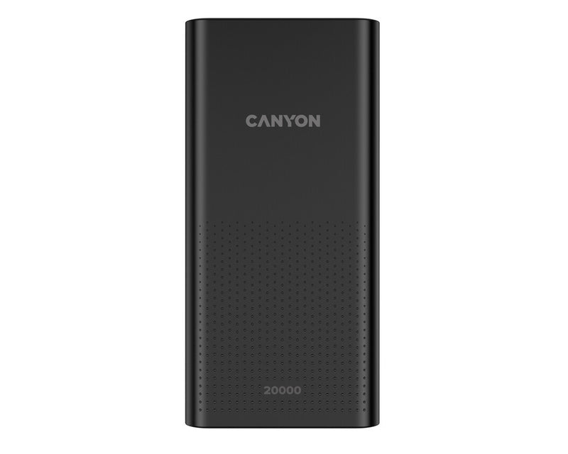 Canyon Powerbank PB-2001 USB/USB-C 20000 mAh Black