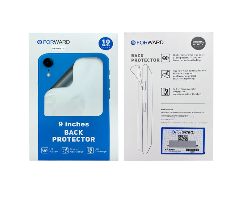 Forward Blank Back Film (10 Pieces)