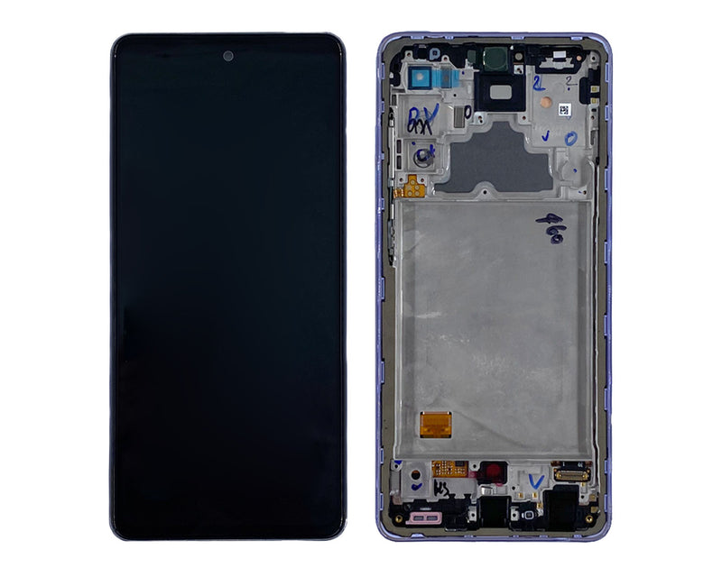 Samsung Galaxy A72 A725F Display And Digitizer Complete Awesome Violet (SP)