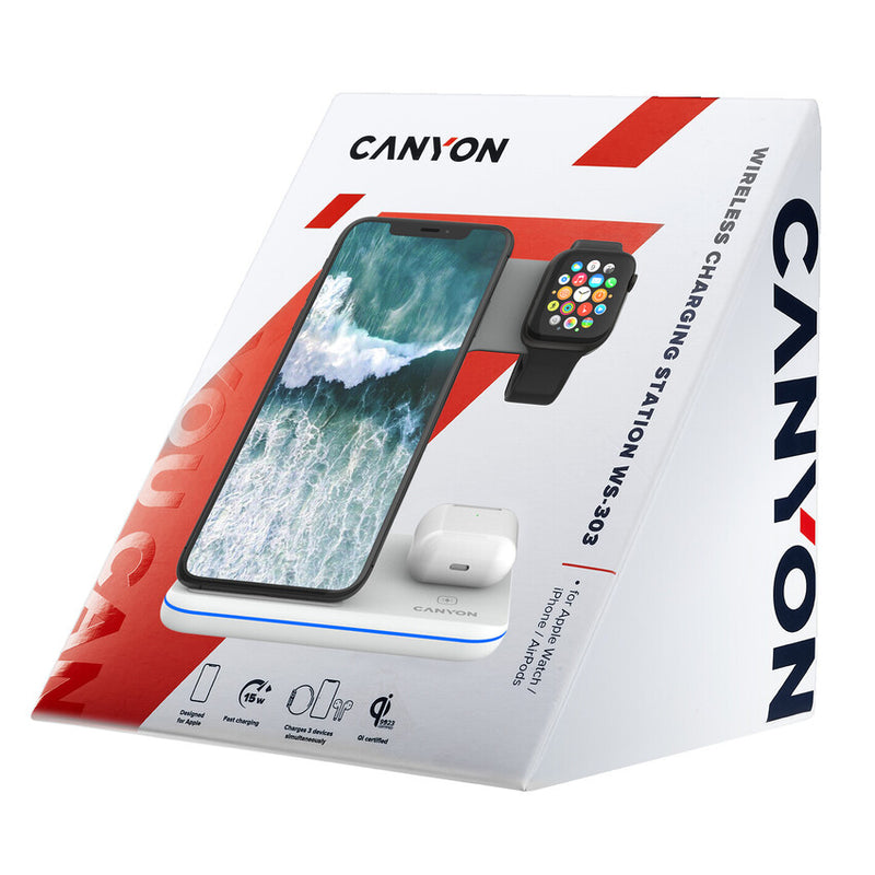 Canyon Charger 3-1 Wireless Station WS-303 15W White