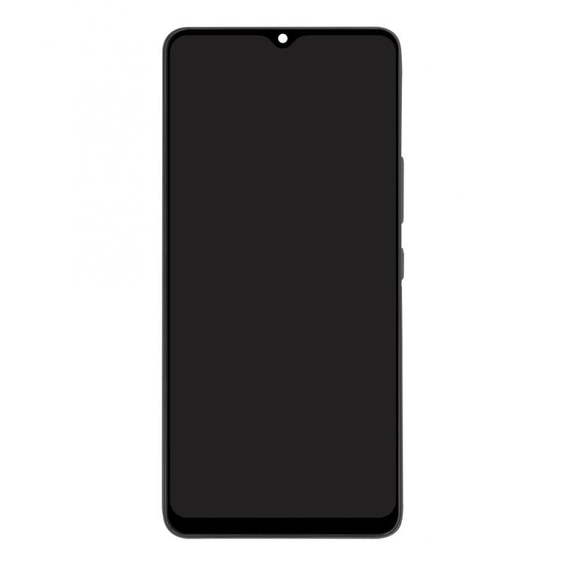Samsung Galaxy A22 A225F, M22 M225F, F22 E225F Display Black With Frame (Compatible)