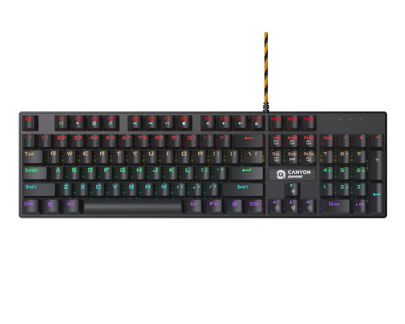 Canyon Gaming Keyboard Deimos GK-4 Black