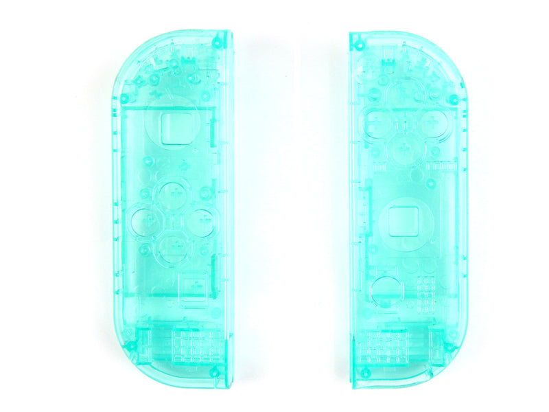 For Nintendo Switch Joy-con - ClearView Left And right Housing Shell - Clear Green