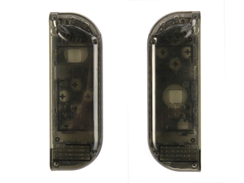 For Nintendo Switch Joy-con - ClearView Left And right Housing Shell - Clear Black