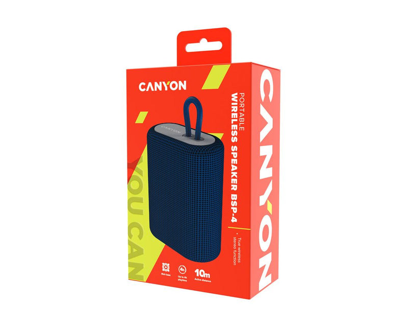 Canyon Wireless Speaker BSP-4 Blue