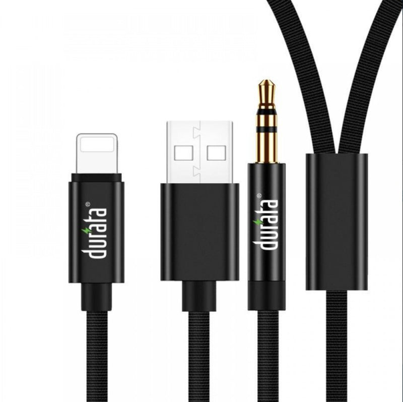 Durata Music + Charge Audio Cable 1.2M DR-MU06