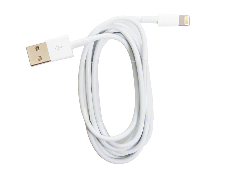 For iPhone Data Cable (Lightning) White 200CM
