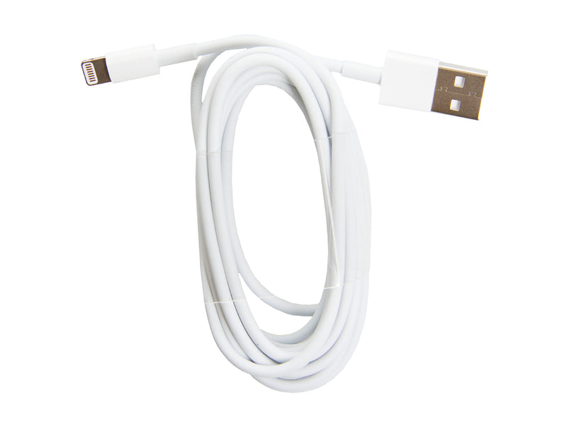 For iPhone Data Cable (Lightning) White 200CM