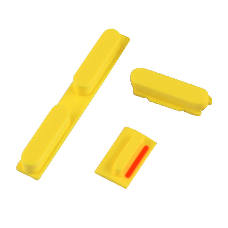 For iPhone 5C Buttons Set Yellow