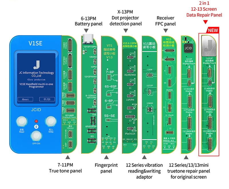 JCID V1SE Programmer For iPhone (Set)