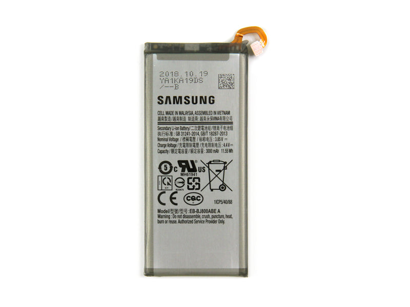 Samsung Galaxy A6 A600F, Galaxy J6 J600F Battery EB-BJ800ABE (OEM)