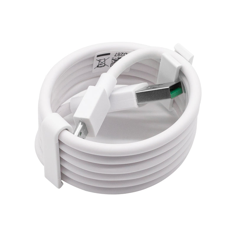 OPPO DL118 micro 7Pin VOOC 1.0M R15 white USB A cable