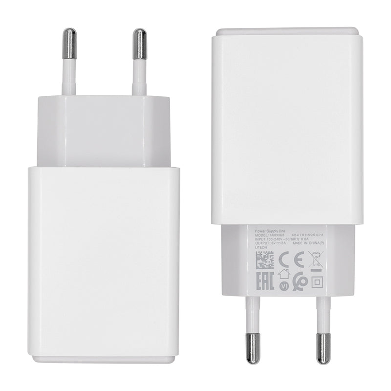 OPPO AK933GB 5V and 2A white charger