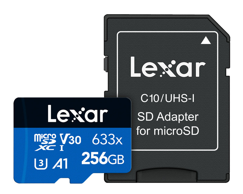 Lexar MicroSDXC HP UHS-I 633x 256GB