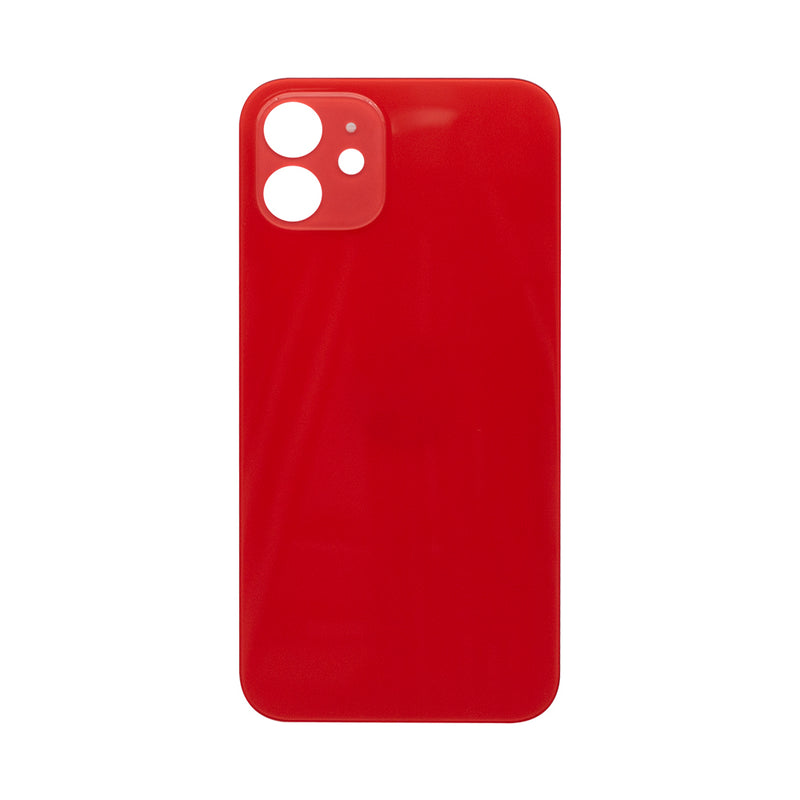 For iPhone 12 Extra Glass Red