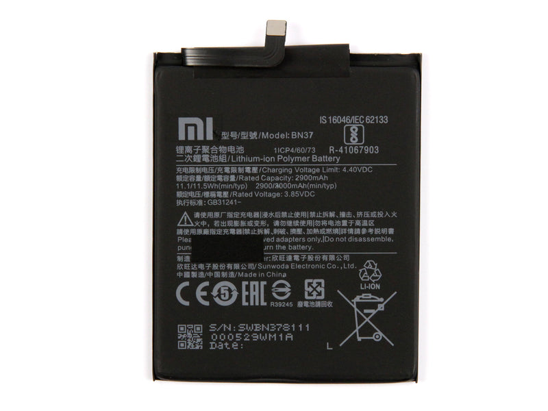 Xiaomi Redmi 6, Redmi 6A Battery BN37 (OEM)