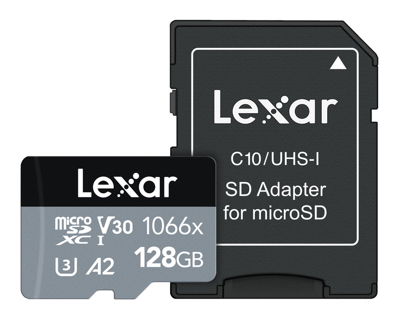 Lexar MicroSDXC High-Performance UHS-I 1066x 128GB V30