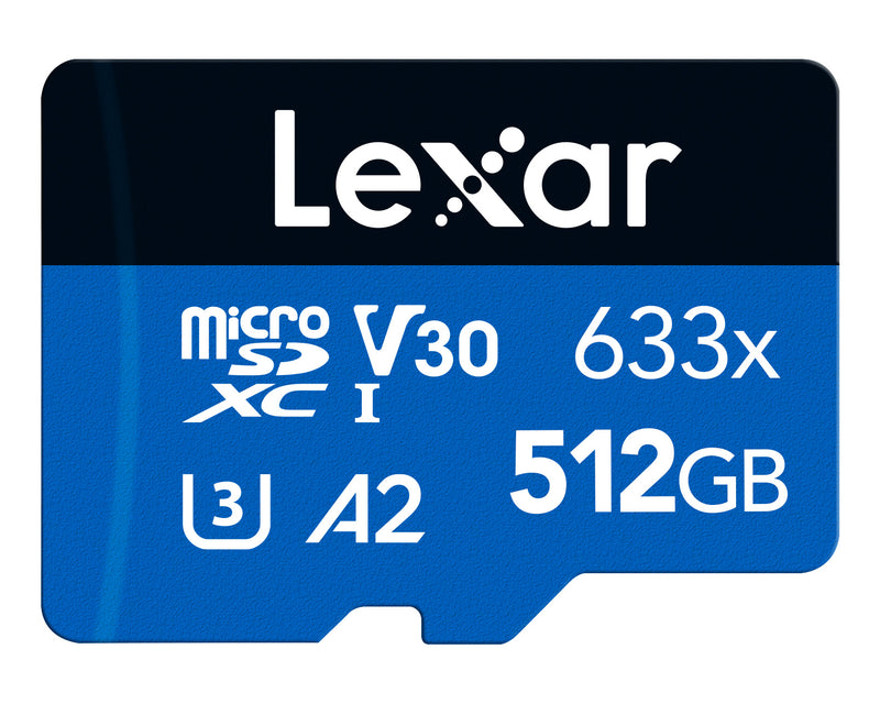 Lexar MicroSDXC High-Performance UHS-I 633x 512GB