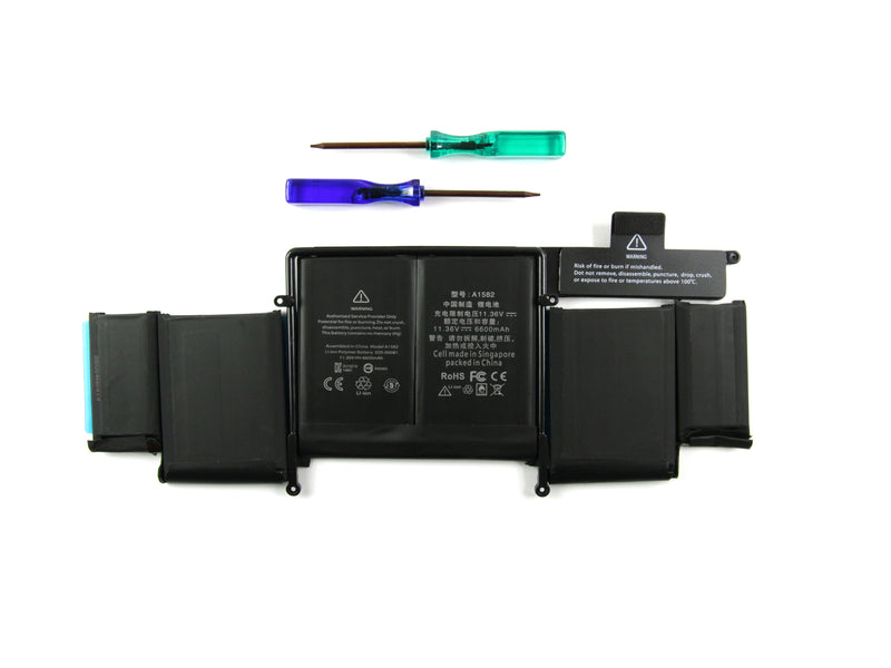 For MacBook Pro 13.3" A1502 Battery (A1582)