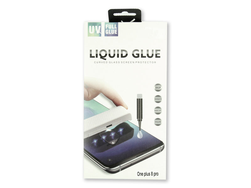Oneplus 8 Pro Tempered Glass Liquid UV